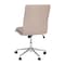 Flash Furniture Taupe Mid-Back Armless LeatherSoft Office Chair GO-21111-TAUPE-GG - alternate 10